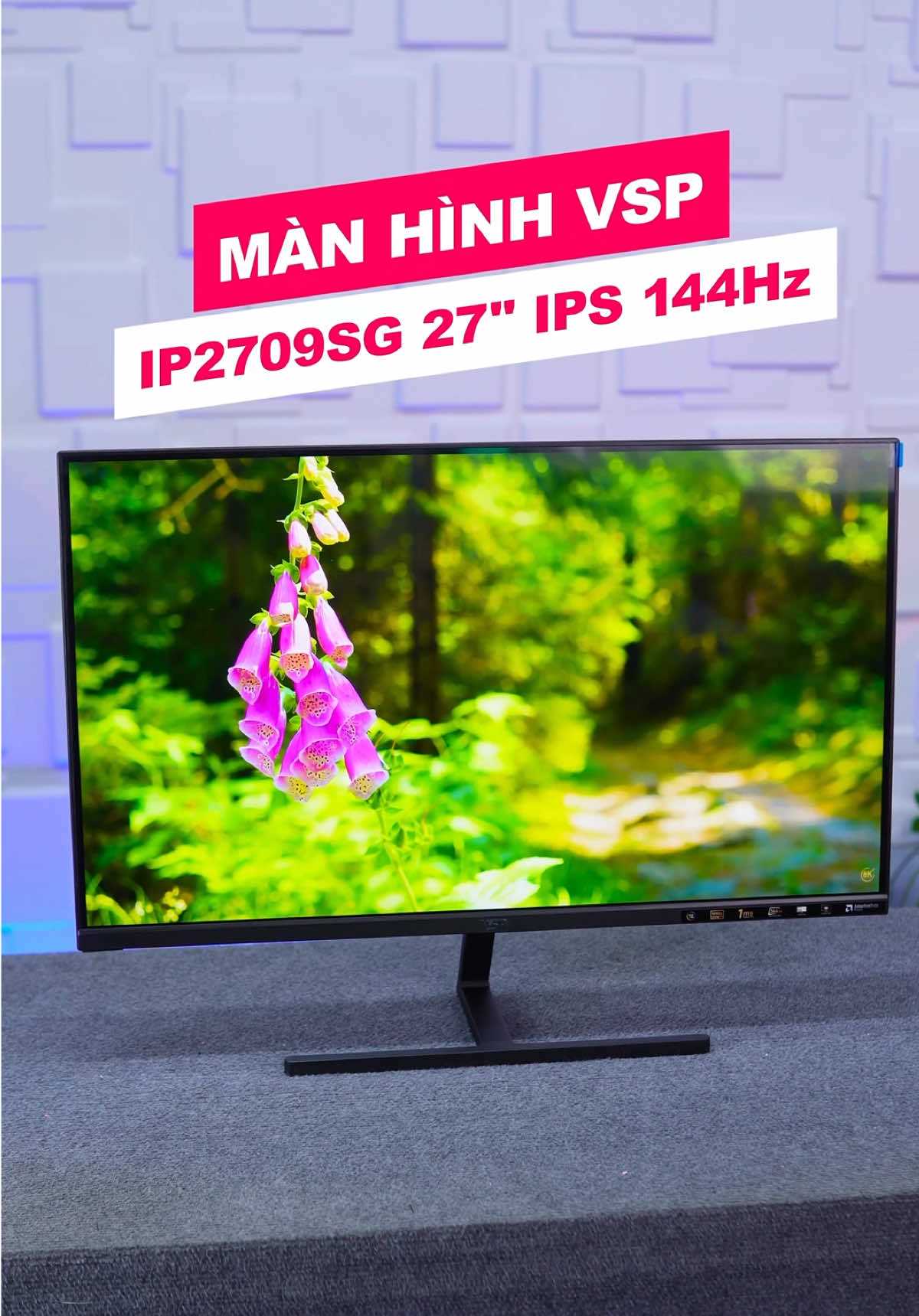 Màn Hình VSP IP2709SG: Siêu Phẩm Gaming 27 Inch IPS 144Hz Giá Chỉ Hơn 2 Triệu